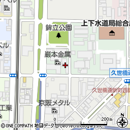 京都府京都市南区上鳥羽鉾立町1周辺の地図