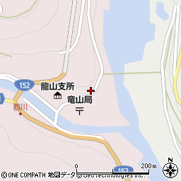 静岡県浜松市天竜区龍山町大嶺595周辺の地図
