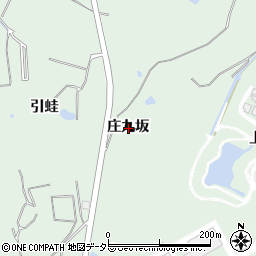 愛知県知多郡東浦町緒川庄九坂周辺の地図