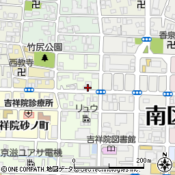京都府京都市南区吉祥院東砂ノ町28周辺の地図