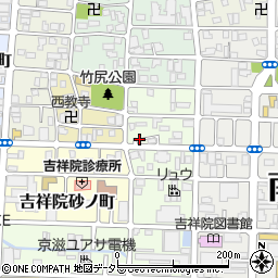 京都府京都市南区吉祥院東砂ノ町33周辺の地図