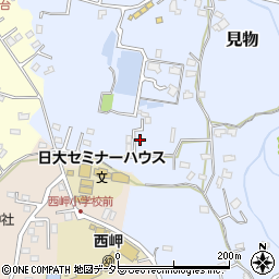 千葉県館山市見物526周辺の地図