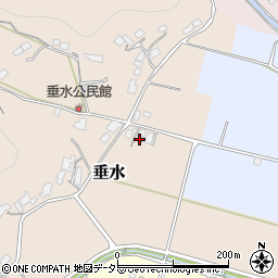 大阪府豊能郡能勢町垂水43周辺の地図