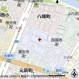 中町進学教室周辺の地図