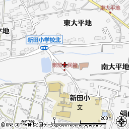 愛知県知多市八幡南大平地25周辺の地図