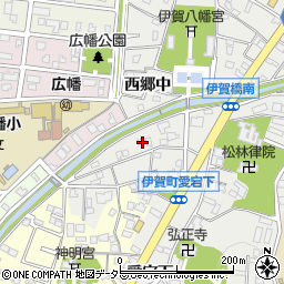 愛知県岡崎市伊賀町433周辺の地図