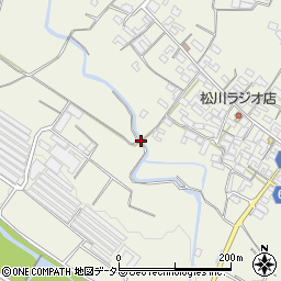 三重県四日市市水沢町周辺の地図