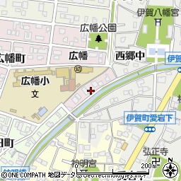 愛知県岡崎市広幡町12周辺の地図