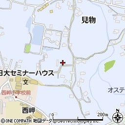 千葉県館山市見物330周辺の地図