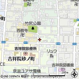 京都府京都市南区吉祥院東砂ノ町16周辺の地図