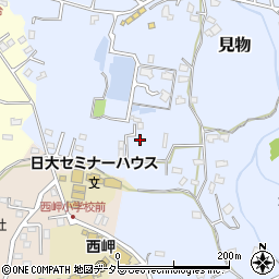 千葉県館山市見物524-5周辺の地図