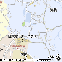 千葉県館山市見物524周辺の地図