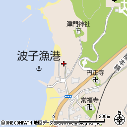 島根県江津市波子町イ-11周辺の地図