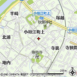 愛知県刈谷市小垣江町上43周辺の地図