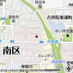 京都府京都市南区吉祥院東前田町29周辺の地図