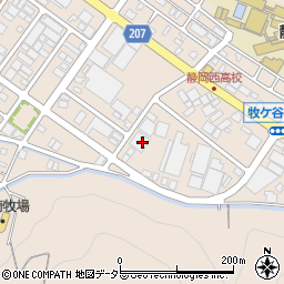 静岡寝具リネン株式会社周辺の地図