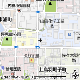 京都府京都市南区上鳥羽上調子町20周辺の地図
