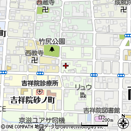 京都府京都市南区吉祥院東砂ノ町15周辺の地図