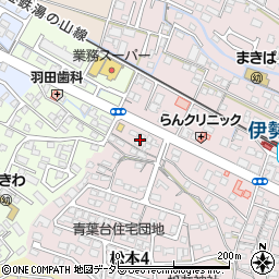 ホーシンドー　松本店周辺の地図