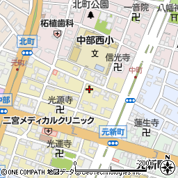 原眞堂　本店周辺の地図