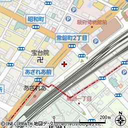 株式会社横河建築設計事務所　静岡事務所周辺の地図