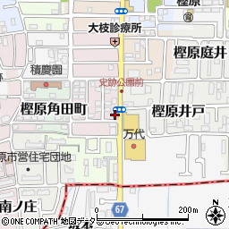 京都府京都市西京区樫原畔ノ海道1-50周辺の地図