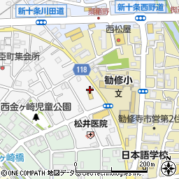 京都勧修寺郵便局周辺の地図