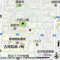 京都府京都市南区吉祥院東砂ノ町21周辺の地図