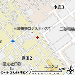 三菱電機ロジスティクス　静岡事業所周辺の地図