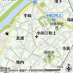 愛知県刈谷市小垣江町上53周辺の地図