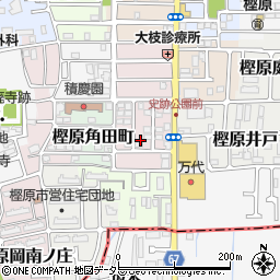 京都府京都市西京区樫原畔ノ海道1周辺の地図