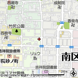 ワールドサプライ京都営業所周辺の地図