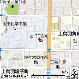 京都府京都市南区上鳥羽上調子町5周辺の地図