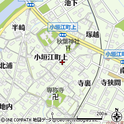 愛知県刈谷市小垣江町上38周辺の地図