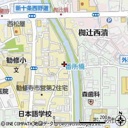 京都府京都市山科区椥辻番所ケ口町9周辺の地図
