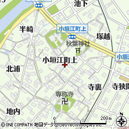愛知県刈谷市小垣江町上39周辺の地図