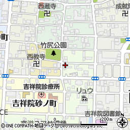 京都府京都市南区吉祥院東砂ノ町14周辺の地図