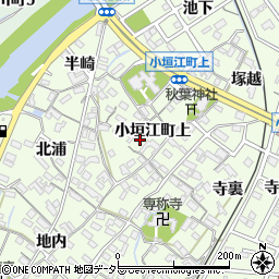 愛知県刈谷市小垣江町上44周辺の地図