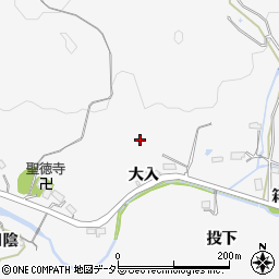 愛知県岡崎市箱柳町周辺の地図