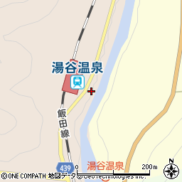 愛知県新城市豊岡滝上周辺の地図