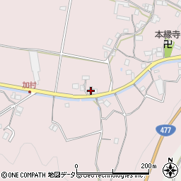 大阪府豊能郡能勢町倉垣363-2周辺の地図