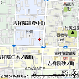 天狗ハム京都営業所周辺の地図