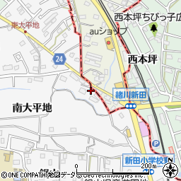 愛知県知多市八幡南大平地148-1周辺の地図