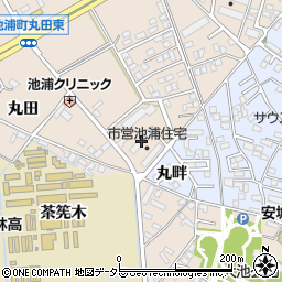 市営池浦住宅周辺の地図