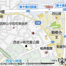 京都府京都市山科区勧修寺西栗栖野町173周辺の地図