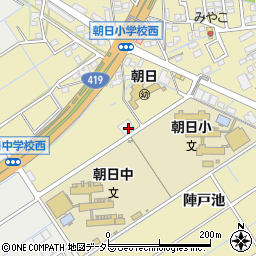 愛知県刈谷市野田町新上納300周辺の地図