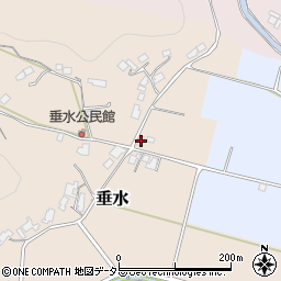大阪府豊能郡能勢町垂水461周辺の地図