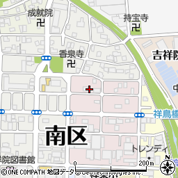 有限会社京仁助豆腐周辺の地図