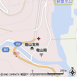 静岡県浜松市天竜区龍山町大嶺575-8周辺の地図
