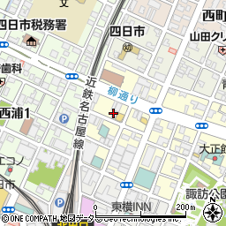 かめ八寿司 西新地店周辺の地図
